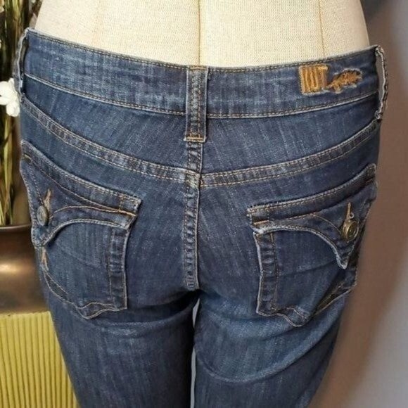Kut From The Kloth Bardot Skinny Boyfriend Jeans Size 2 - Picture 3 of 16